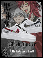 Undertaker and Grell V.2 Custom Sneakers