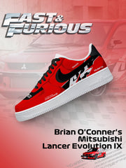 Brian O'Conner's Lancer Evolution IX Custom Sneakers