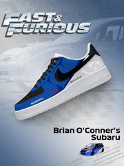 Brian O'Conner's Impreza WRX STI Custom Sneakers