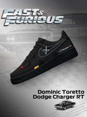 Dominic Toretto Charger RT Custom Sneakers
