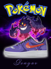No.0094 Gengar Style 1 Custom Sneakers