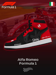 A Romeo F.1 V.1 Custom High-Top Sneakers