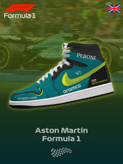 A Martin F.1 V.1 Custom High-Top Sneakers