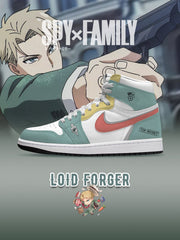 Loid Forger V.1 Custom High-Top Sneakers