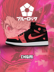 Hyoma Chigiri No.1 Custom High-Top Sneakers