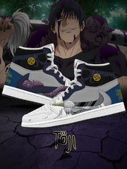 Toji Fushiguro V.2 Custom TS High Sneakers