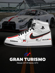 GT-R Nismo GT3 V.1 Custom High-Top Sneakers