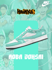 Aoba Johsai High V.1 Custom TS Low Sneakers