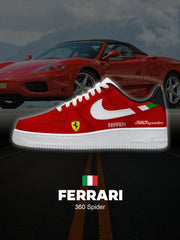 F 360 Spider Custom Sneakers