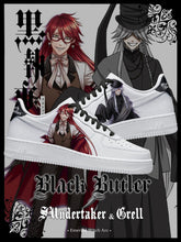 Undertaker and Grell V.1 Custom Sneakers