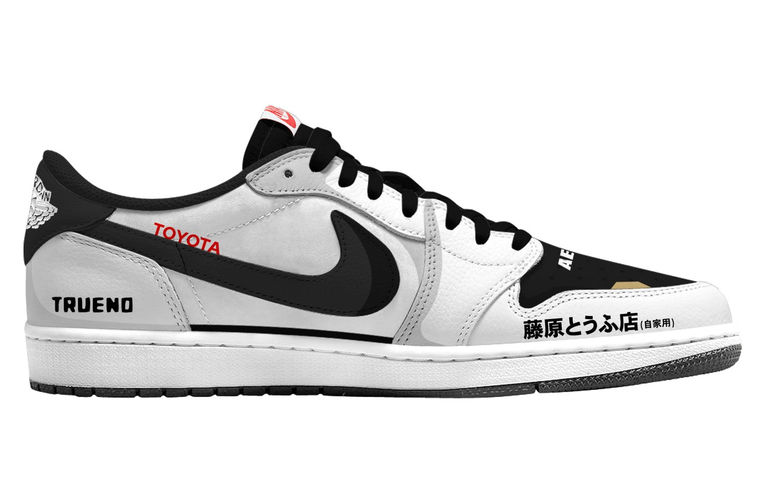 Takumi Fujiwara's AE86 V.1 Custom TS Low Sneakers