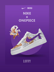 Monkey D. Luffy V.5 Custom Sneakers
