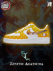 Zenitsu Agatsuma Custom Sneakers 01