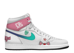 Okarun and Momo V.1 Custom TS High Sneakers